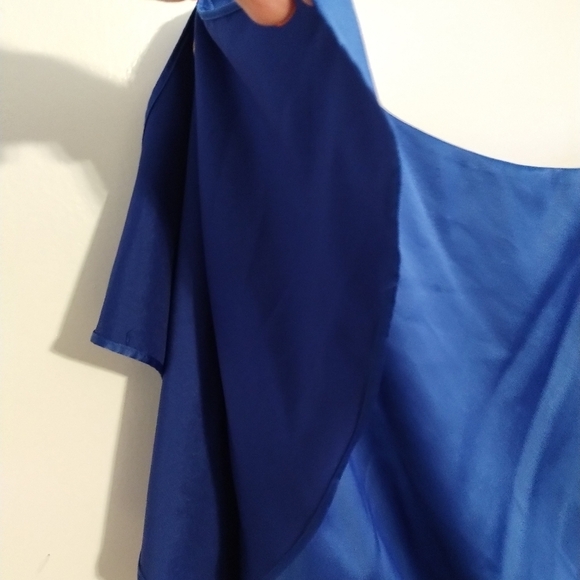 Nwot Jessica Simpson Royal blue  off shoulder dress - Picture 4 of 7